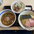 大勝軒 てつ - 料理写真:つけ麺+ホルモン丼