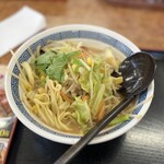 山田うどん - 野菜たっぷり味噌ラーメン（￥720）