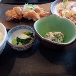 Aiya - 若鶏の黒酢定食