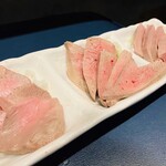 豚刺し3種盛り