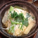 和食 おの寺 - 筍、うるいワタリガニ、白魚卵とじ