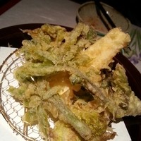 雪花 - 普通？の山菜天ぷら