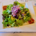 レストラン＆カフェ ラ・ヴィータ - 季節の野菜を使った彩りサラダ