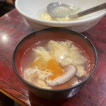 本とさや - 卵スープ