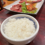 本とさや - ライス中盛り
