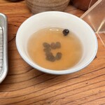 天ぷらすずき - 黒豆茶
