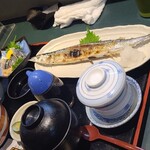 Ajikoubou Oogi - 秋刀魚定食