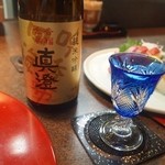 Hide Zushi - お酒は長野の真澄 純米吟醸