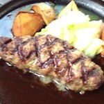レストランGUMBO - ハンバーグデミグラスソース1500円