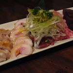 豚小家 - どれも新鮮な5点盛り