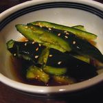 豚小家 - ピリ辛きゅうり＠280円