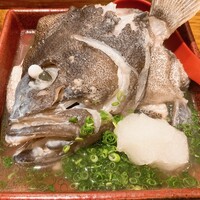 おやじ最後の握り 心斎橋店 - クエの骨蒸し♡