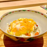 炎水 - 三杯目　せいこ蟹のおじやの卵がけ