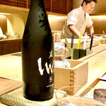 炎水 - 〆の御飯の前にIWA5も登場　上品な飲み口です