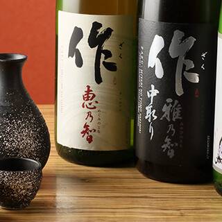 Sake from the three Tokai prefectures! Enjoy the manager's carefully selected alcoholic beverages with our signature dishes♪