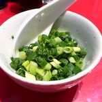 ラーメン二郎 - 青ネギ