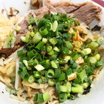 ラーメン二郎 - 青ネギ投下～♪