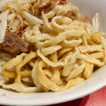 ラーメン二郎 - 麺