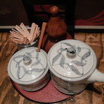 稲毛屋 - テーブル上の脇役