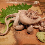 稲毛屋 - 鰻の肝わさ