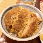 更科 京屋 - ミニかつ丼