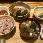 きょうや食堂 - 料理写真:鯖味噌定食1150円