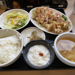 GYOZA OHSHO - 黒酢油淋鶏ランチ