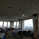 Tower Restaurant - 40階からの眺め、天気良い日に行けば良かった！