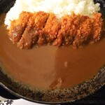 かつ丼元宇治 - ヒレカツカレー(ご飯大盛り)