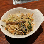 焔立つ肉寿司と牛タンタワー 肉処 双葉 三宮 - 