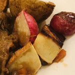 da Uma - 牛すね肉ワイン煮のサイド　byまみこまみこ