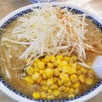 ラーメン専科 麺々 - ネギ味噌ラーメン ¥920-　+コーントッピング ¥80-～ さっぱり美味い！