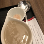 サカノウエカフェ - トッピングのくりソース