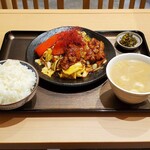 Wafuu Hoiko Rosemmon Tendashiya - 和風回鍋肉<赤>定食