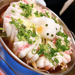 Umeshu Izakaya Sai - SPFポークのバラと白菜のミルフィーユ鍋（ゆずポン出汁ベース）