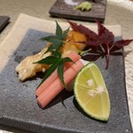 鮨 令歩 - （カウンター）おまかせ 19000円
      焼物 アカムツの塩焼き