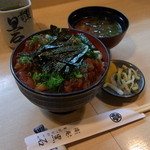 倭庵 黒石 - まぐろのづけ