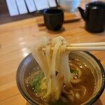 蕎房 猪口屋 - ざる蕎麦とミニカレーうどんセットのミニカレーうどん