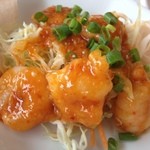 中華料理忠峰 - 海老チリ