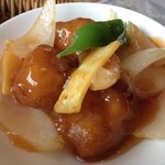 中華料理忠峰 - 酢豚