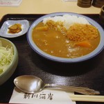 居酒屋 新川河岸 - 「コロッケカレー」。