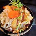 The ultimate shio koji fluffy Hamburg- Sukiyaki egg -