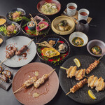 とりや幸 NEO - とりや幸を堪能できるフルコース仕立て、うれしいデザート付き♪