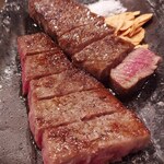 廣島teppan sake wine 90 - 黒毛和牛イチボ鉄板焼き