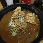 ふじ - カレーそば＋から揚げ