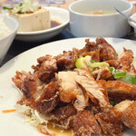 中華料理 全家福 - 油淋鶏