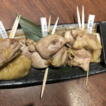 純系名古屋コーチン 鶏や なか山 - 3種盛り