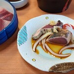 活魚料理 びんび家 - カツオのタタキ
