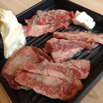 肉のサトウ商店 - 国産牛定食1,800 円
