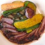 メゾン ドゥ アッシュ - (09/7昼)メイン：小鴨のロースト